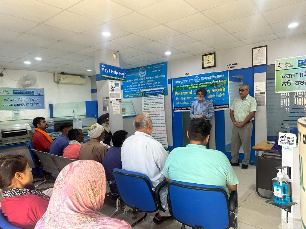 Co-operative Bank Dihana organized a financial literacy camp